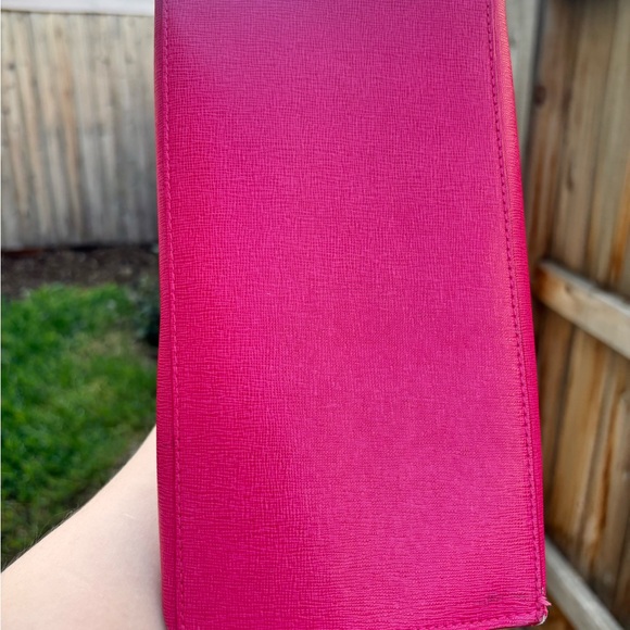 FURLA Hot Pink Sally Asymmetrical Medium Size Tote Bag - Picture 9 of 16